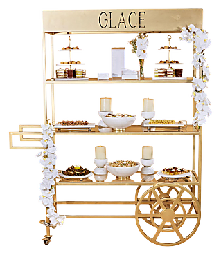 GLACÉ gold cart