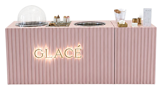 Ice cream and cotton candy cart